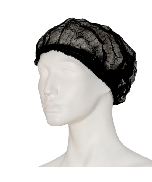 Care & Serve Bonnet à clip non tissé EFFICIENT noir