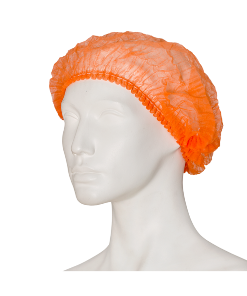 Care & Serve Bonnet à clip non tissé EFFICIENT, orange