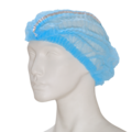 Care & Serve Bonnet capillaire non tissé « clip cap » EFFICIENT DETECTABLE, bleu