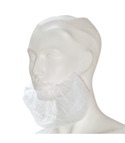 Masque buccal non tissé EFFICIENT avec élastique pour la tête, blanc