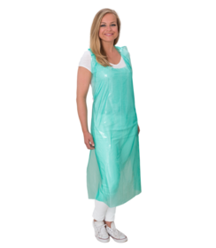 Tablier PREMIUM PE bloqué vert, 0,018 mm