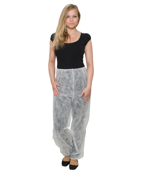 Care & Serve Pantalon long non tissé PREMIUM 146 x 124 cm ≈ XXL blanc