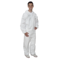 Care & Serve Combinaison professionnelle microporeuse résistante aux produits chimiques, type 5/6, blanche