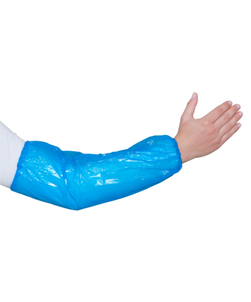 Care & Serve Housse de manche PREMIUM PE 20 x 40 cm, bleue