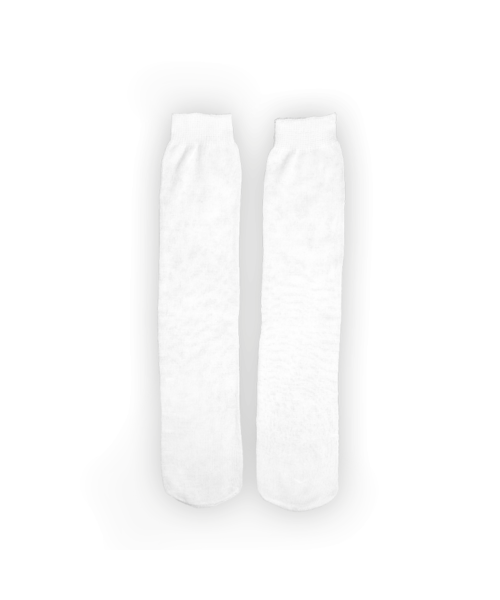 Care & Serve Chaussettes jetables EFFICIENT COSYFEET blanches / 80 % coton, 17 % nylon, 3 % élasthanne