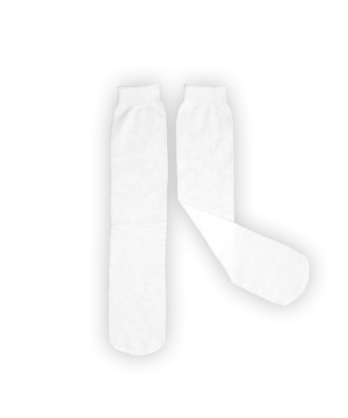 Care & Serve Chaussettes jetables EFFICIENT COSYFEET blanches / 80 % coton, 17 % nylon, 3 % élasthanne