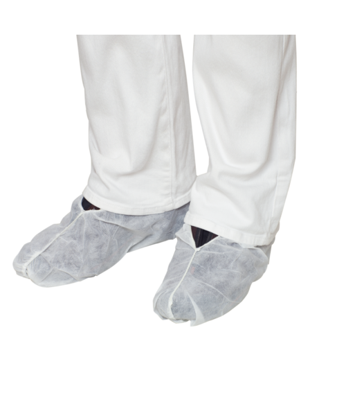 Care & Serve Couvre-chaussures PREMIUM non tissés blancs / 17 x 41 cm ≈ XL