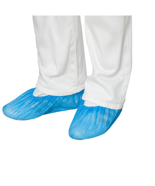 Care & Serve EFFICIENT CPE couvre-chaussures bleu / 15 x 36 cm ≈ L