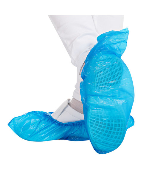HygoStar Couvre-chaussures CPE bleu/ pour Hygomat