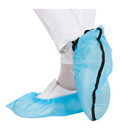 Couvre-chaussures ANTISTATIQUE PP bleu/ pour Hygomat