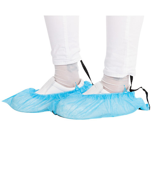 HygoStar Couvre-chaussures ANTISTATIQUE PP bleu/ pour Hygomat