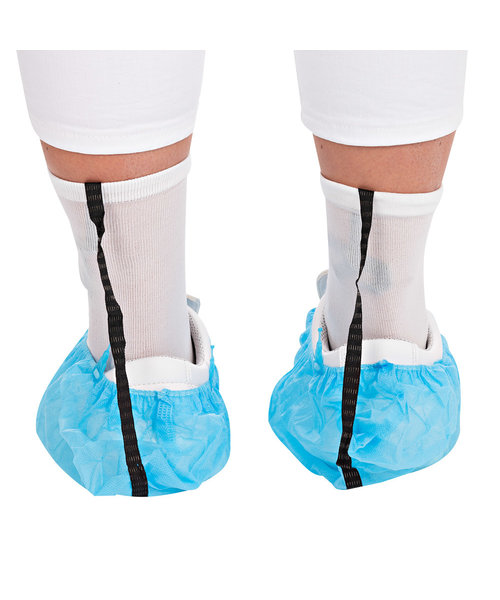 HygoStar Couvre-chaussures ANTISTATIQUE PP bleu/ pour Hygomat