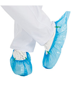 Couvre-chaussures en PE bleu pour Easy Box