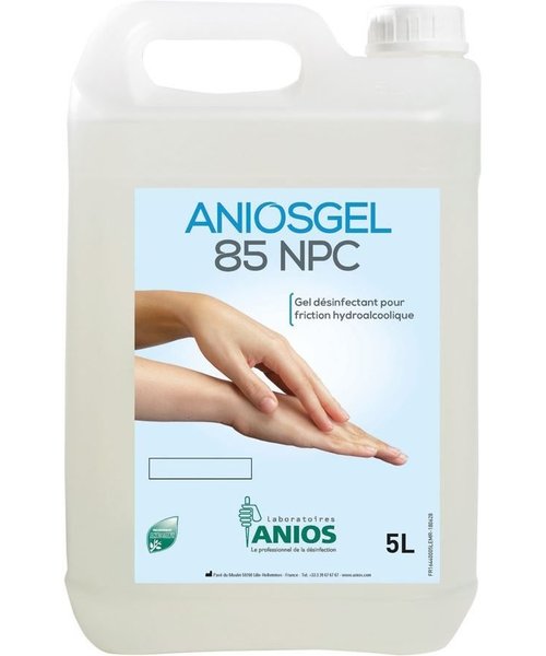 Anios  Gel hydroalcoolique 85 NPC / bidon de 5 litres