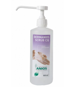 Dermanios scrub CG/ fles 500 ml met schroefpomp