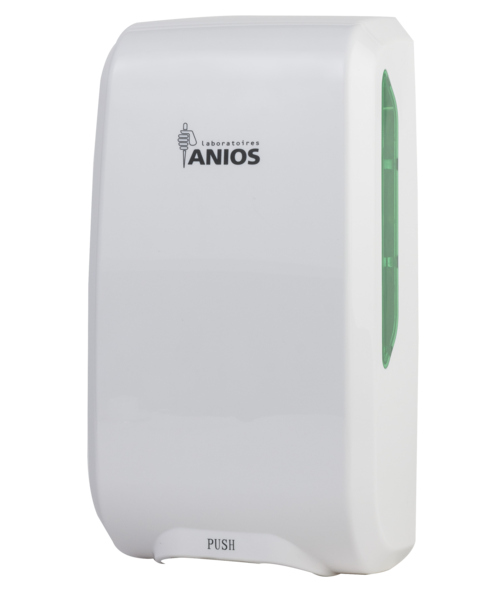 Anios  Distributeur manuel à bouton-poussoir pour flacons CPA airless 1L