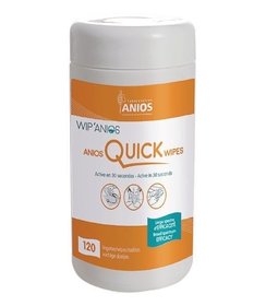 Lingettes désinfectantes Quick Wipes / boîte de 120 lingettes