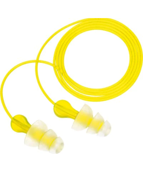 3M Bouchons d'oreille avec cordon 3M™ EAR Tri-Flange - 29 dB (A)