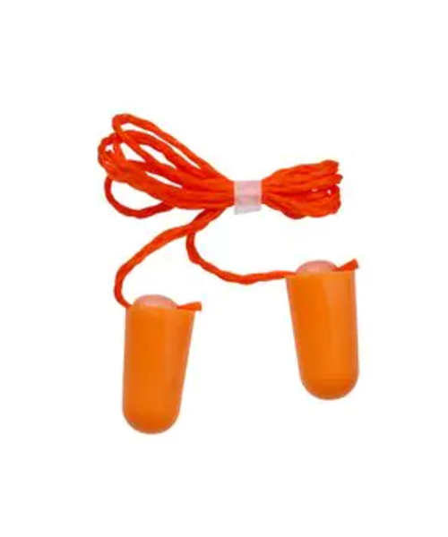 3M Bouchons d'oreille en mousse 3M™ 1110 avec cordon - 37 dB (A)