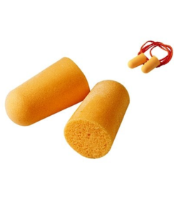 Bouchons d'oreille en mousse 3M™ 1110 avec cordon - 37 dB (A)