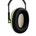 3M Casque antibruit 3M™ PELTOR X4 avec bandeau, noir-vert vif - 33 dB