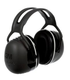 3M™ PELTOR X5 gehoorkap met hoofband, zwart - 37 dB