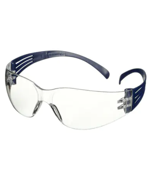 3M 3M™ Securefit 100 veiligheidsbril, antikras/ anticondens  - blauw montuur