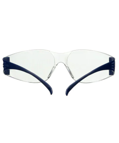 3M Lunettes de sécurité 3M™ Securefit 100, anti-rayures/anti-buée - monture bleue
