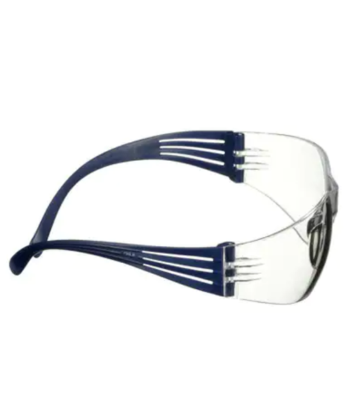3M Lunettes de sécurité 3M™ Securefit 100, anti-rayures - monture bleue