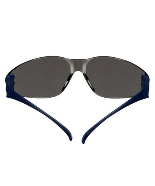 3M Lunettes de sécurité 3M™ Securefit 100, anti-rayures/anti-buée, verres gris - monture bleue