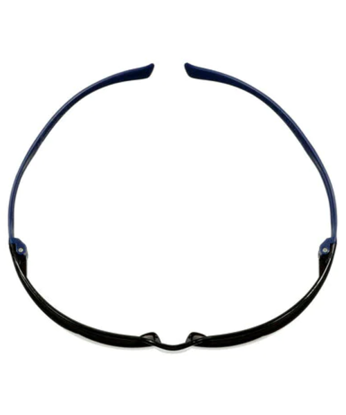 3M Lunettes de sécurité 3M™ Securefit 100, anti-rayures/anti-buée, verres gris - monture bleue