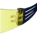 3M Lunettes de sécurité 3M™ Securefit 100 anti-rayures/anti-buée, verres ambrés - monture bleue