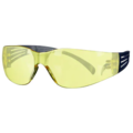 3M Lunettes de sécurité 3M™ Securefit 100 anti-rayures/anti-buée, verres ambrés - monture bleue