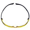 3M Lunettes de sécurité 3M™ Securefit 100 anti-rayures/anti-buée, verres ambrés - monture bleue