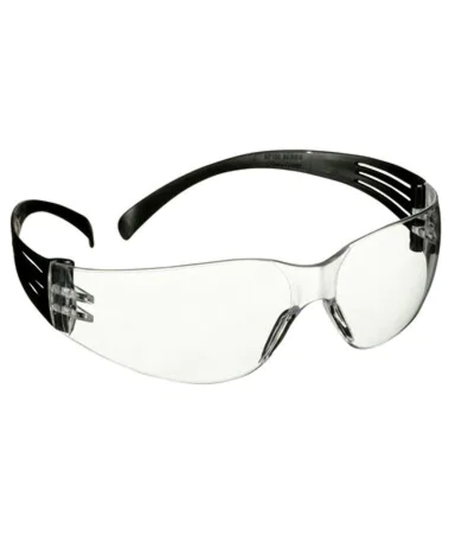 3M Lunettes de sécurité Securefit 100, anti-rayures/anti-buée - monture noire