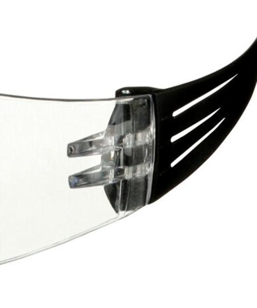 3M Lunettes de sécurité Securefit 100, anti-rayures/anti-buée - monture noire