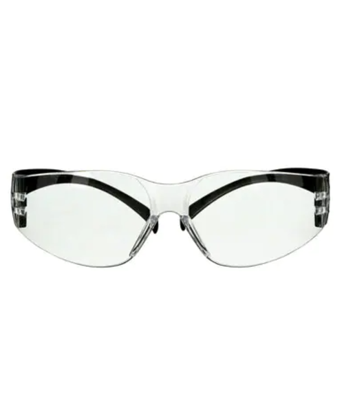 3M Securefit 100 veiligheidsbril, antikras/ anticondens - zwart montuur