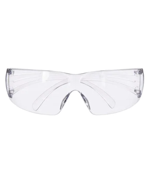3M Lunettes de sécurité Securefit 200, résistantes aux rayures - monture transparente