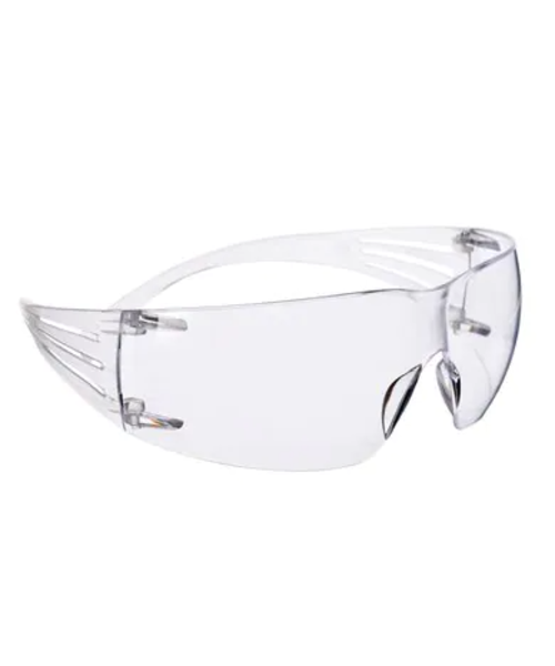 3M Lunettes de sécurité Securefit 200, résistantes aux rayures - monture transparente