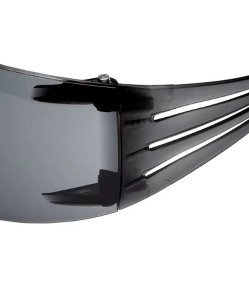 3M Securefit 200 veiligheidsbril, antikras/anticondens - grijs montuur