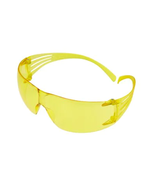 3M Lunettes de sécurité Securefit 200, anti-rayures/anti-buée - monture ambrée