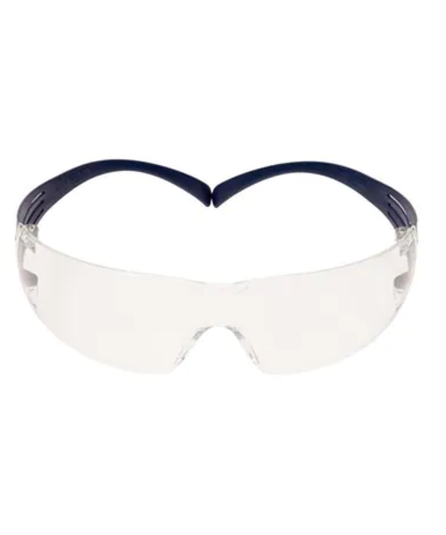 3M Lunettes de sécurité Securefit 200, revêtement Scotchgard - monture bleue
