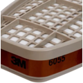 3M Filtre à gaz et vapeurs 3M™, A1 (pour masque intégral 3M™ 6000)