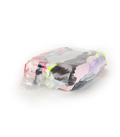 Chiffons de nettoyage en coton interlock colorés