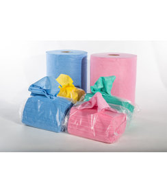 Bewifood blauw/ 30 x 38 cm, Z-vouw