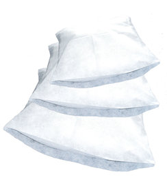 Coussin jetable « Good Night » blanc / 40 x 40 cm