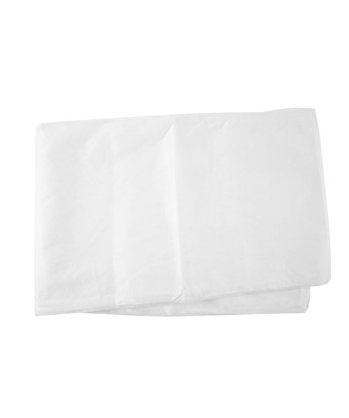 HygoStar Couverture jetable non tissée blanche / 195 x 115 cm
