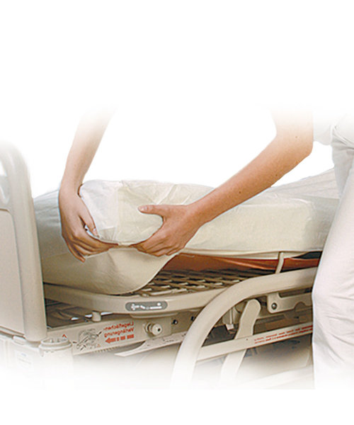 HygoStar Housse de matelas SMS blanche / 200 x 90 cm