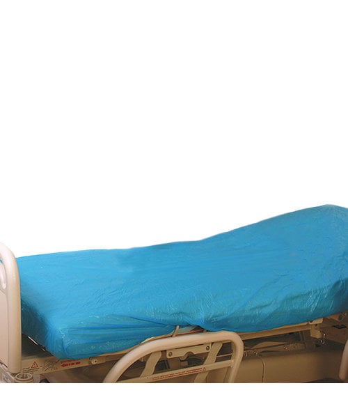 HygoStar Housse de matelas CPE bleue / 210 x 90 cm