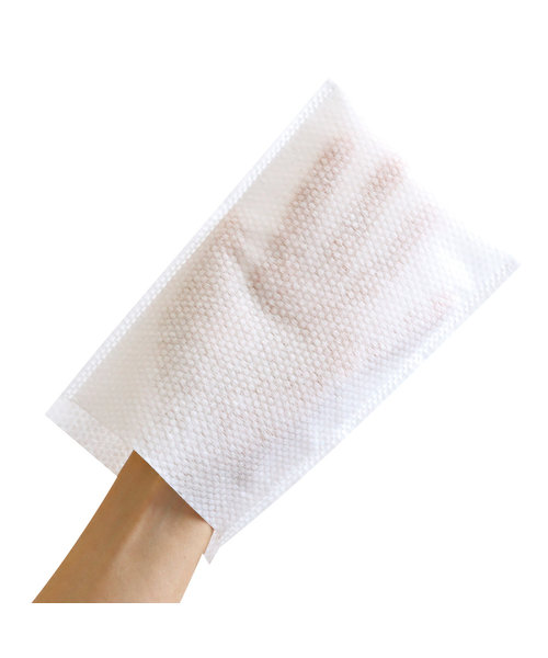 HygoNorm Gant de toilette ECO blanc / 23 x 14,5 cm